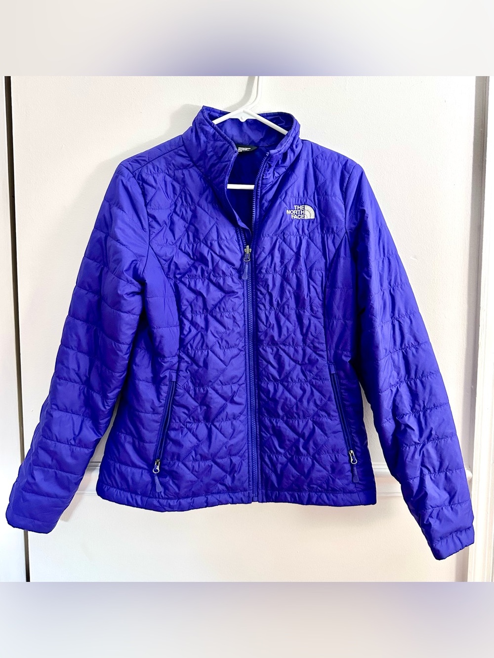 The North Face Women's Tamburello Jacket Purple Quilted Insulated Puffer Medium